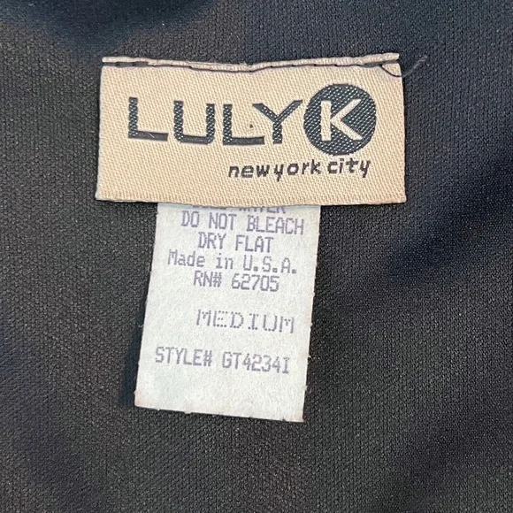 Black and off white party dress. - Picture 3 of 3